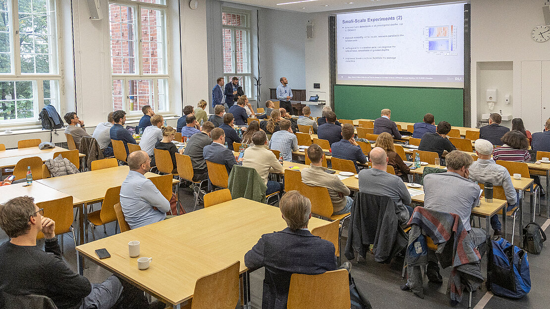 In zahlreichen Vorträgen wurden die Ergebnissen der ersten Förderphase vorgestellt