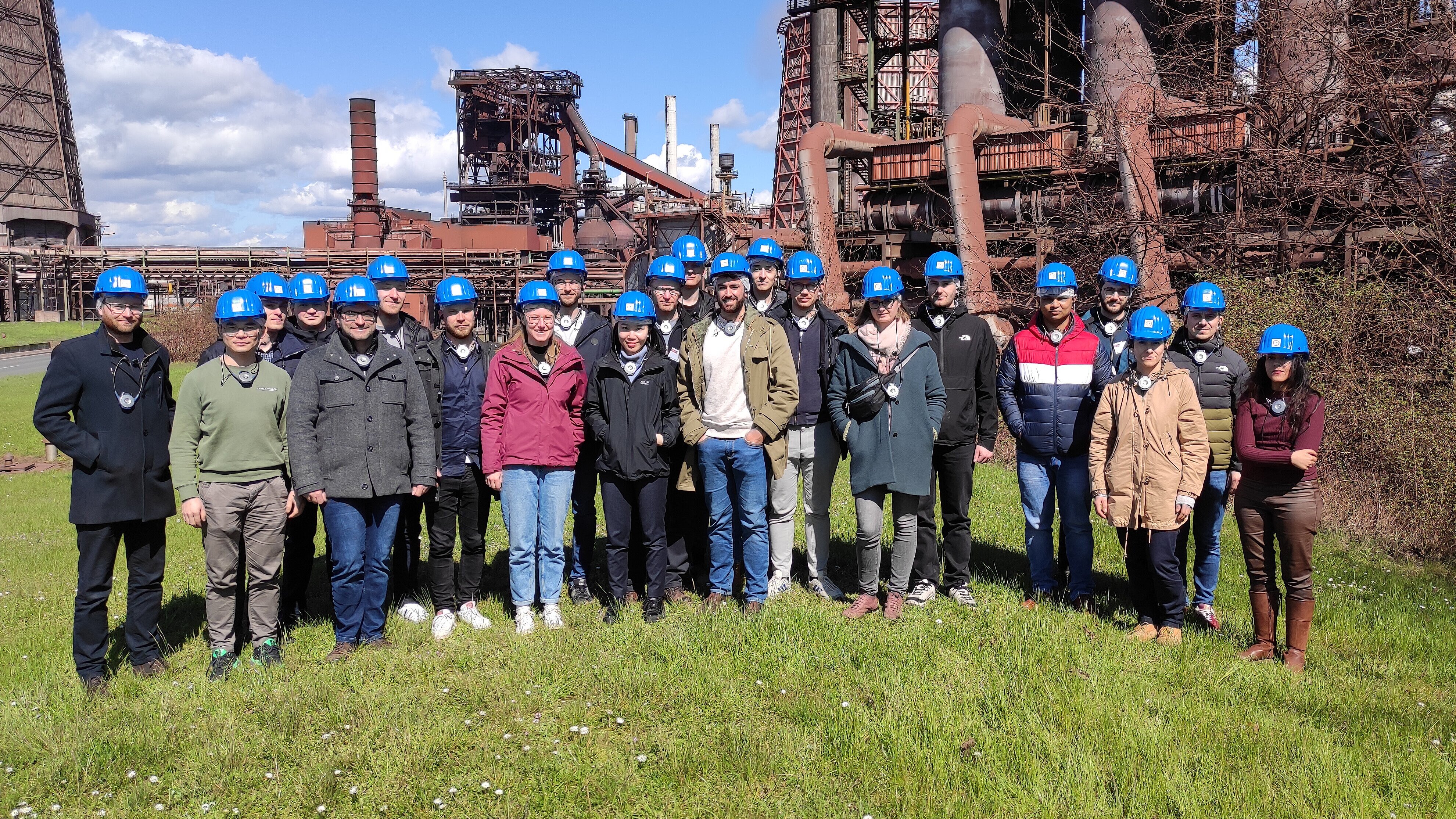 Abbildung 1: Exkursion bei der Salzgitter AG ׀ Foto: Chongjie Kang