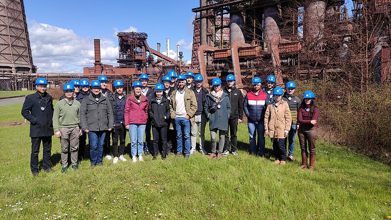 Figure 1: Excursion at Salzgitter AG ׀ Photo: Chongjie Kang